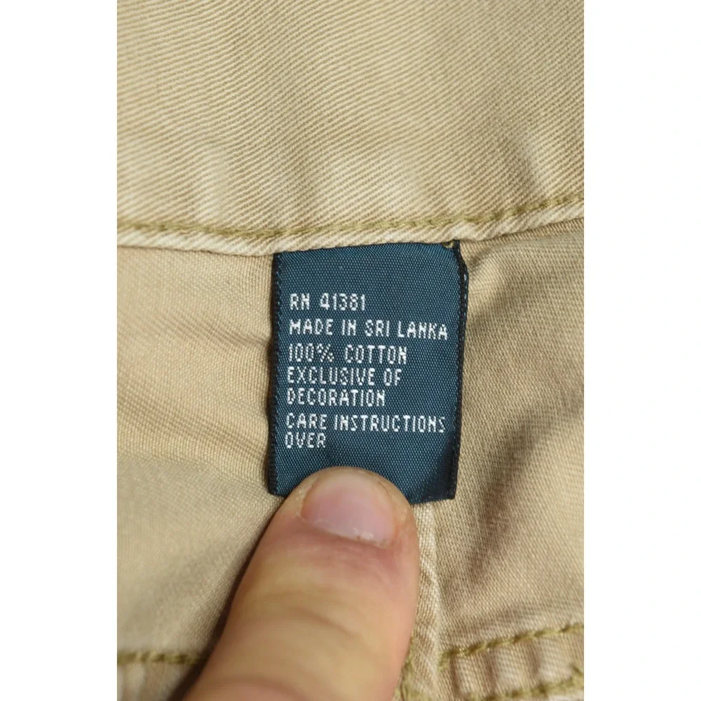 Polo Ralph Lauren 650 Straight Leg Pants Mens 41x31 Beige 5-Pocket Slim Fit